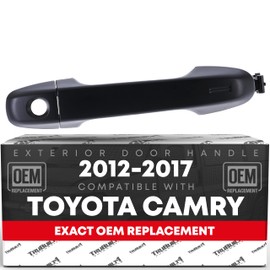 Exterior Door Handle, Front Left - Compatible with 2012-2017 Toyota Camry, 2012-2015 Prius, 12-20 Toyota 86, 18-19 C-HR, 12-19 Yaris, 13-15 Subaru BRZ, 13-16 Scion FR-S - OEM 69217-02940