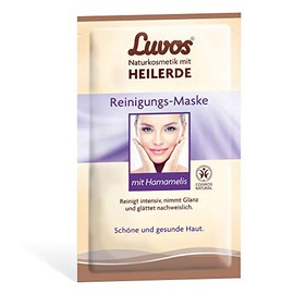 Luvos Crememaske Reinigung, mit Sofort-Effekt tiefenwirksame Reinigung, 2 x 7,5 ml