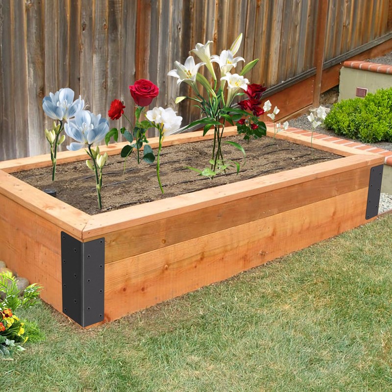 8 Pack Raised Beds Corner Brackets | Raised Garden Bed
