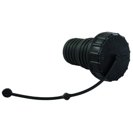 JR Products 222/224BK-A Black Cap/Strap/Spout