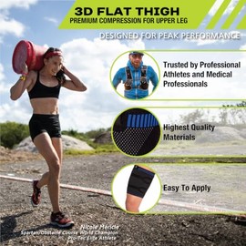 Pro-Tec Athletics 3D Compression thigh sleeve