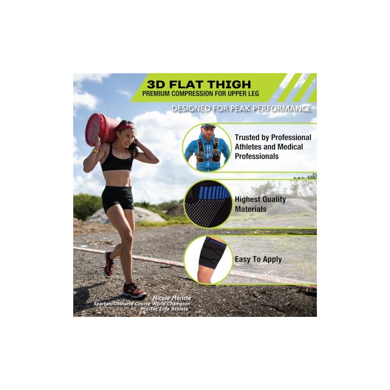 Pro-Tec Athletics 3D Compression thigh sleeve