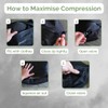 BeyondTrails 3 Pack Vacuum Compression Packing Cubes for Clothes |