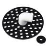 Baudelun 6 inch Drain Cover with Integrated Ports, Floor Drain