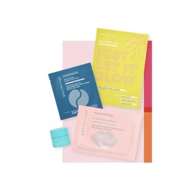 Patchology Skin Set-Flashpatch Lip/Night Gel-Healthy Glow Sheet Mask-Moisturiz