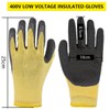 CENPEK Insulation Gloves, 400V Dielectric Strength, Rubber Electrician Gloves, Rubber