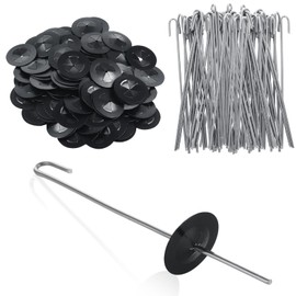 LANIAKEA 100 Packs Solar Panel Guard Clips Solar Panel Bird Guard Fastener Clips Stainless Steel Solar Panel Mesh Clips for Solar Panel Bird Wire Pigeon Fence