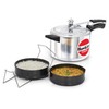 HAWKINS ADS5 Pressure Cooker Dish Set, 2, Black