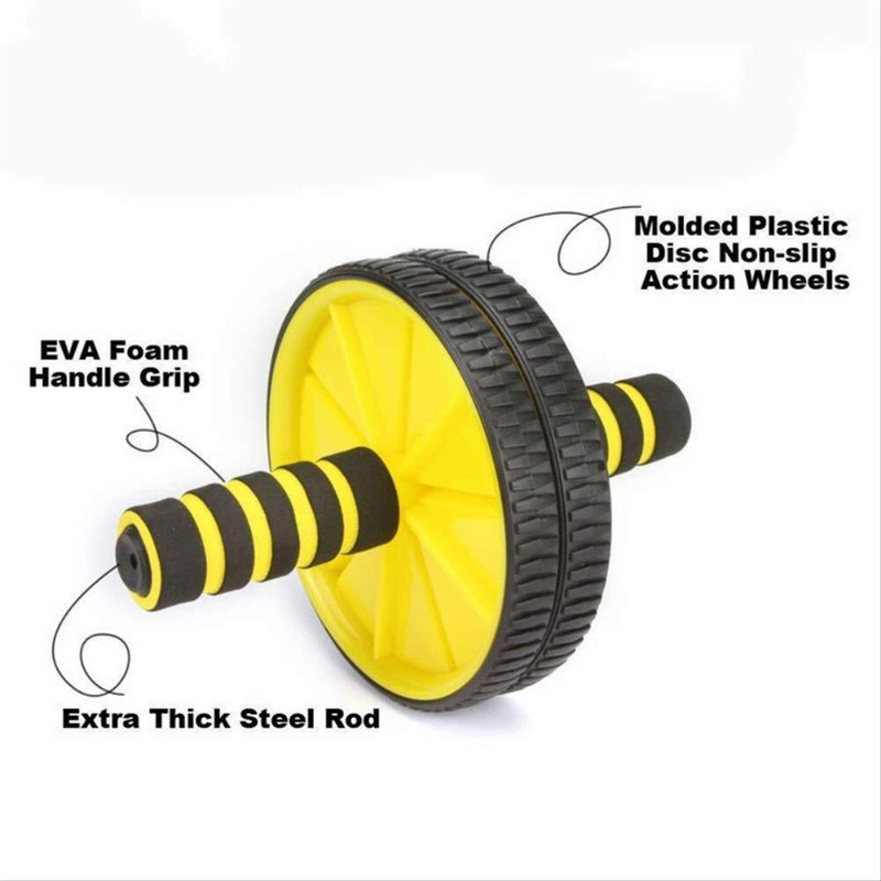 Man and Women Abdominal Wheel Round Fitness Ab Roller Coaster