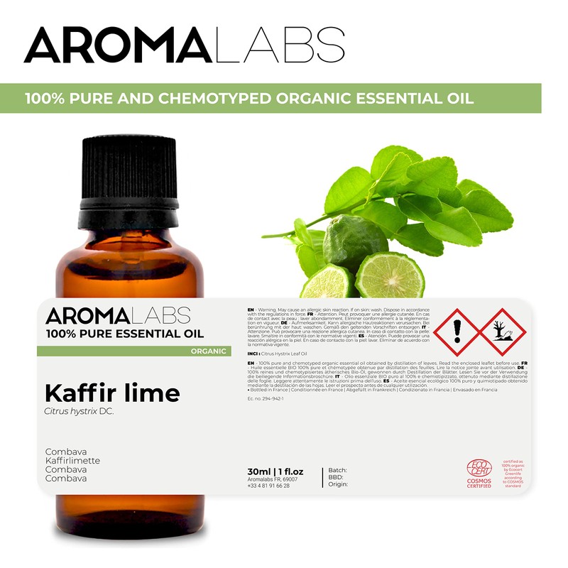 BIO - Kaffir Lime Essential Oil - 30mL - 100%