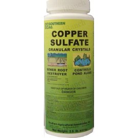 Southern Ag Copper Sulfate Crystals Bottle - 2.5 Lb