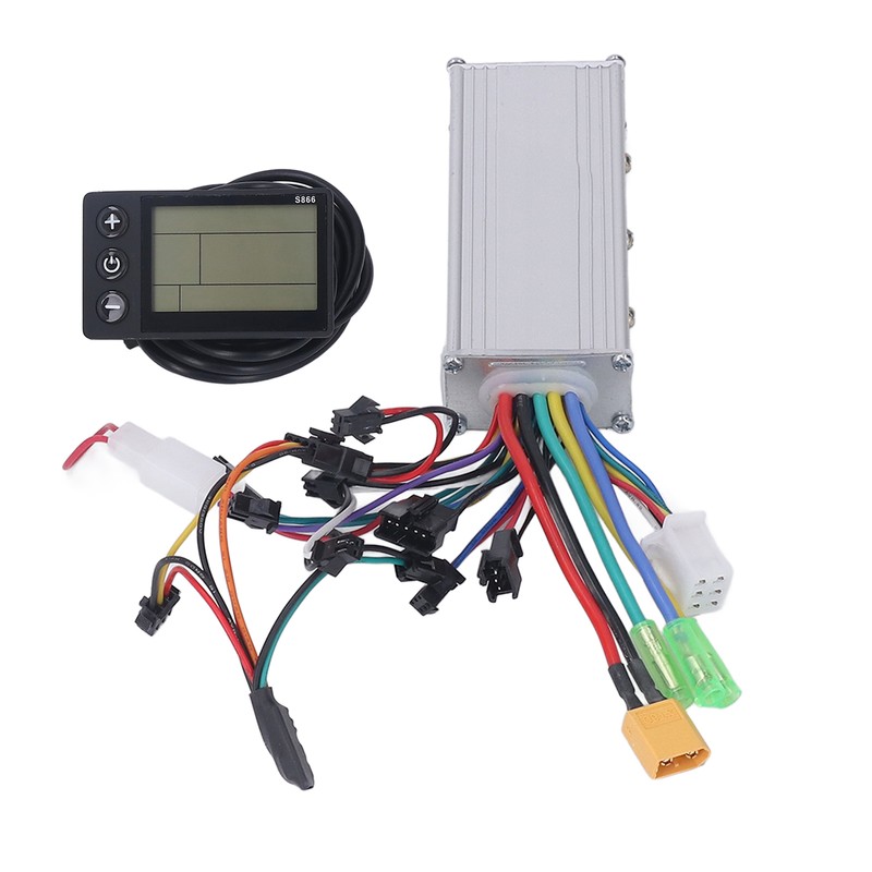 Bike Controller S866 LCD Display Replacement Brushless Controller Kit for