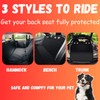 Dog Car Seat Cover for Back Seat for XL Cars,