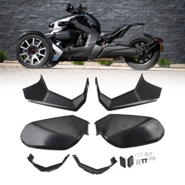ATV Hand Guard Black Plastic Cover Ryker 600 900 Rally Sport Wind Deflectors Accessories