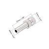sourcing map Brass Fog Nozzle for 6 mm Plug Connection