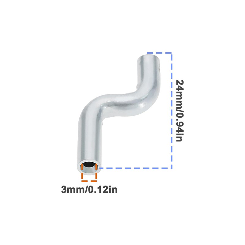 SING F LTD 5Pcs Z Cable End Cap Replacement Universal