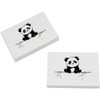 2 x 45mm 'Cute Sketchy Panda ' Erasers/Rubbers (ER00042793)