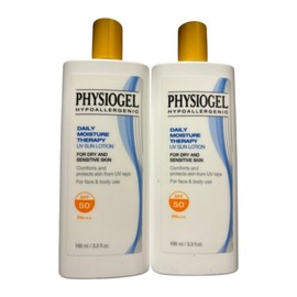 Physiogel Daily Moisture Therapy UV Sun Lotion 100ml (dry, SPF50+) 2 items I have read the notice and agree to use it. / 피지오겔 데일리 모이스처 테라피 UV 썬로션 100ml(건성, SPF50+) 2개 공지사항을 확인하였으며 활용에 동의합니다