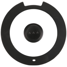 Pearl Metal HB-3585 Glass Lid, For 6.3 inches (16 cm), For Luxpan, Black