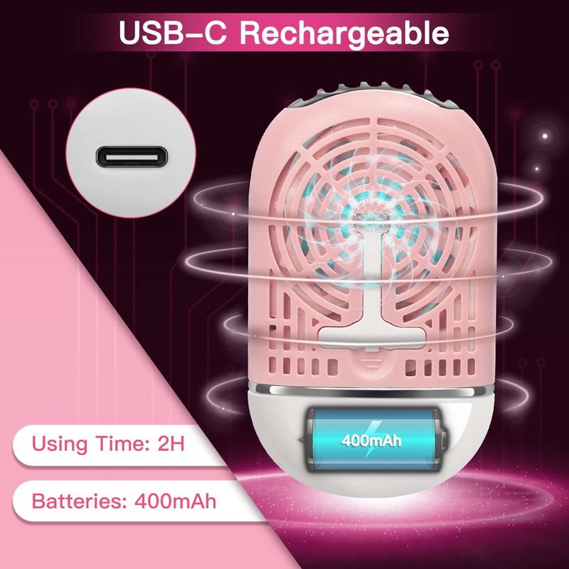 mlogiroa Lash Fan Mini Portable Eyelash Fan Handheld for Eyelash