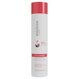 GREAT CLIPS Solutions Clarifying Shampoo 10 fl oz | Removes Build-up | For All Hair Types | Great for Swimmers