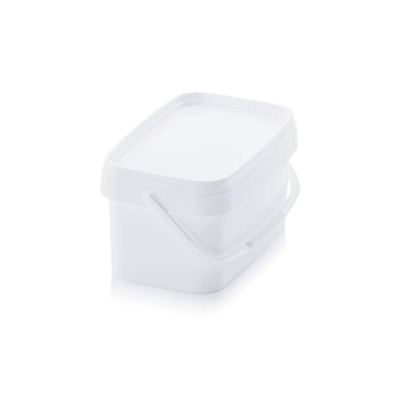 2 x Buckets 2.6 L Rectangular x 2 L 2.5