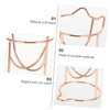 Beavorty 9pcs Cat Ear Makeup Sponge Holders Elegant Hollow Design