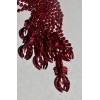 Red Crawfish Mardi Gras Beads New Orleans Seafood Boil Craft
