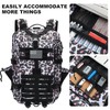 Hannibal Tactical 45L MOLLE Assault Backpack, Tactical Backpack Military Army