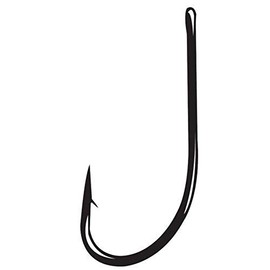 Gamakatsu SI45 Bone Fish Hook, Size 4, NS Black