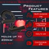 Infinite Fitness Nonslip Hook Handle 45 Degree Grip Cable Machine