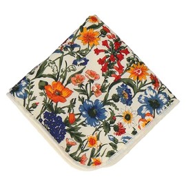 Intermode Made with Liberty Fabric 19106026 Towel Handkerchief, Women's Handkerchief, Hand Towel, Women's, Orange [B] Rachel