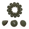 WHAMVOX 12pcs PU Leather Golf Club Head Covers Set Thickened