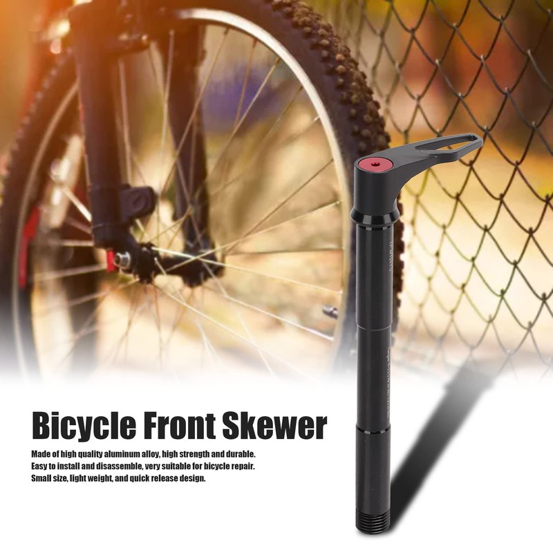 Bicycle Front Spike Lightweight Bicycle Thru Axle Quick Release for