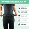 Xpand Cinturón elástico Explorer: correa ajustable y hebilla de aluminio
