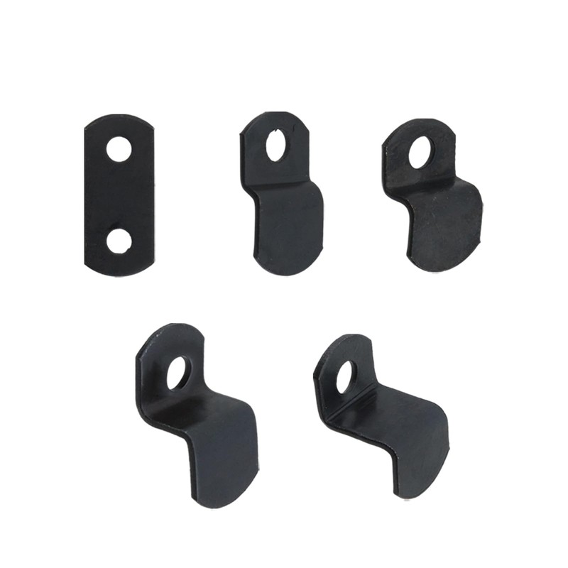 Mewutal 50pcs Black Offset Canvas Clips Metal Photo Frame Clips