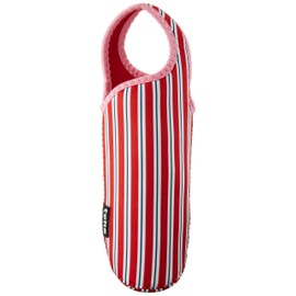 トーン tone ボトルカバー インデコ ストライプ レッド TC-09