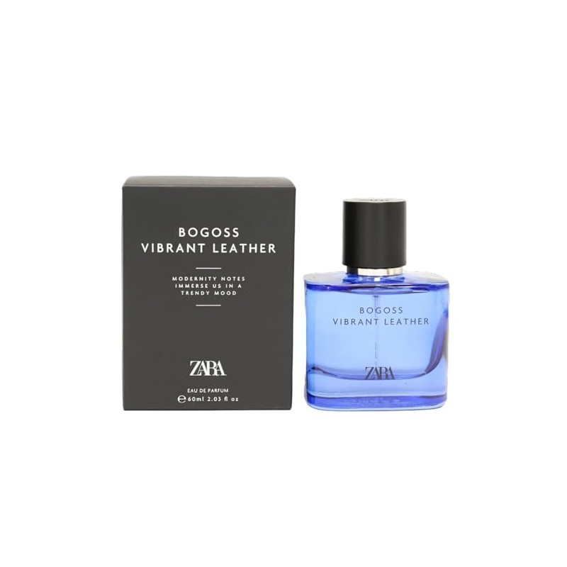 Zara Bogoss Vibrant Leather EDP Eau De Parfum Cologne for