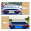 DIBON AUTO Carbon Fiber Rear Trunk Spoiler Wing for 2014-2023