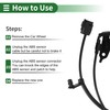 Motoforti ABS Wheel Speed Sensor ABS Sensor Anti-lock Braking System