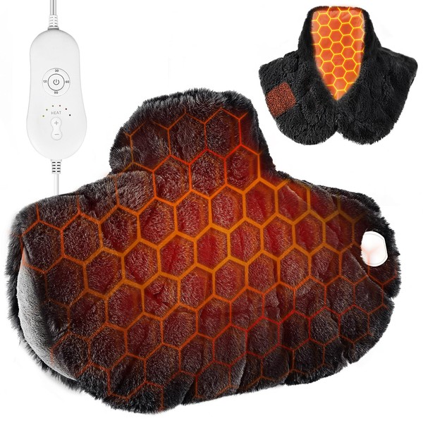 nalax Nalax Weighted Heating Pad for Neck and Shoulders, Extra