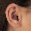 Silver Tragus Hoop - 20 gauge silver tragus, thin tragus