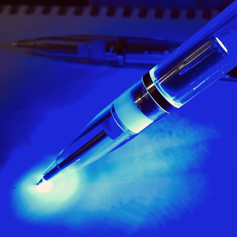 GS GLOWSEEN LED Pen With Light (2cts/Pack), Light Up Pens