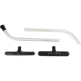 Universal Commercial Cleaning Kit with 2pc  Alum S-Wand and 2- 14" Wide Vacuum Tools