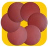TPmax 30 PCS 200mm NO-Hole PSA Aluminum Oxide Sanding Disc,