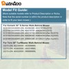 Quanaoo Traction Cable 137-4758 for Toro 30" TurfMaster Exmark 30"