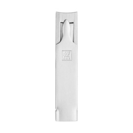 Zwilling TWINOX Manicure Set 3-Piece Pedicure Care Hands Feet Travel Man Woman Cowhide Taupe Nail Clippers Tweezers Nail File 97647-005-0