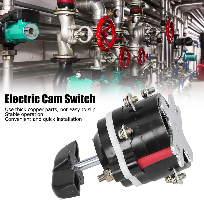 Professional Cam Switch Universal Changeover Switch Accessory HZ10D-25/3 220-380V 25A