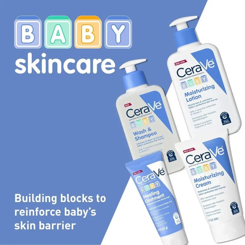 Ceravé Baby Crema Hidratante Para Bebés Con Ceramidas Y Ácid