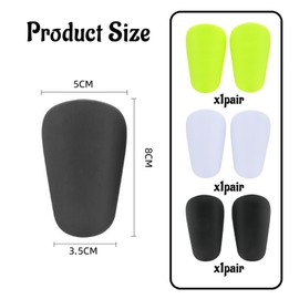 6 Mini Soccer Leg Guards, Children'S Shin Guards, Leg Guards, Sports Foot Guards, And Calf Sock Cover Inserts.